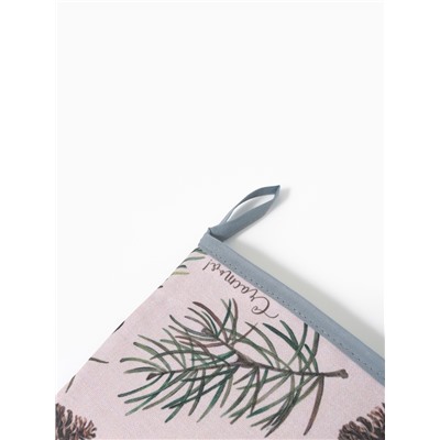 Набор кухонный «Этель» Christmas tree, варежка-прихватка 20×28 см, прихватка 19×19 см