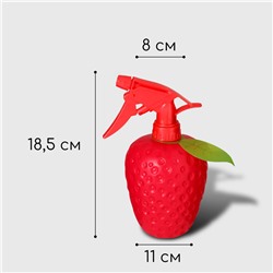 Пульверизатор «Клубника», 0.5 л, красный, Greengo