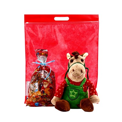 Сладкий новогодний подарок «Повторяшка», конфеты + игрушка, детский, 500 г