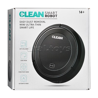 Пылесос "Robot clean smart" в коробке