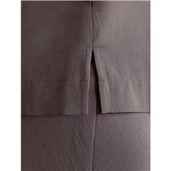 Топ c вырезом лодочка из плотного лиоцелла