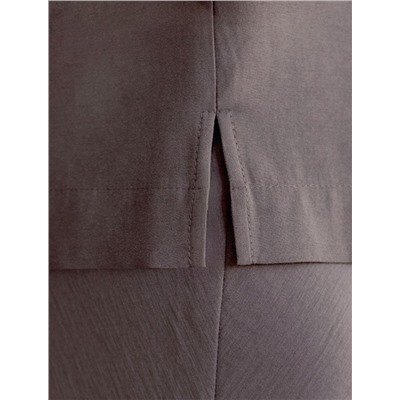 Топ c вырезом лодочка из плотного лиоцелла