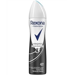 Дезодорант Спрей Rexona Антиперспирант Невидимая на черной и белой одежде 150 мл