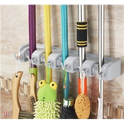 Держатель для швабр с 6 крючками