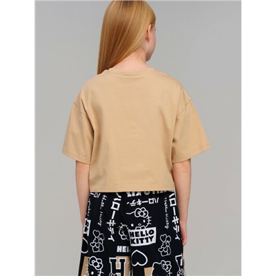 Фуфайка трикотажная для девочек (футболка)