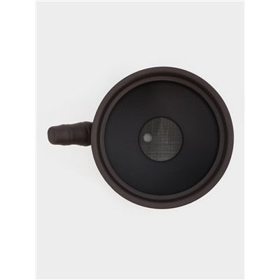 Набор для чайной церемонии ДЖЕКИЧАЙ, 8 в 1, на 6 персон, пиала 60 мл, чайник 200 мл, керамика, коричневый