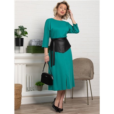 Платье Эмилия (зеленое море) П15388-18М