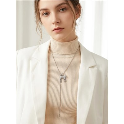 Подвеска на цепочке Лошадка