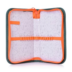 Пенал 1-секц, больш., печать на ткани "Задумчивый рыжий кот" 190х115см.