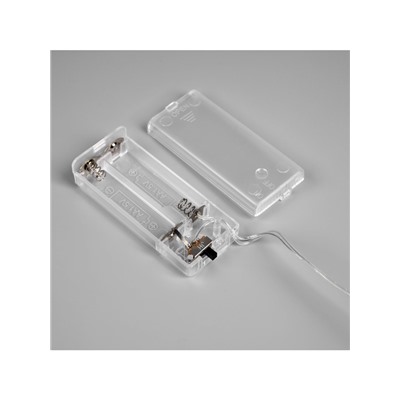 Ёлочная игрушка светодиодная «Снегирь», 10×17 см, 5 LED, от батареек ААх2, свечение тёплое белое