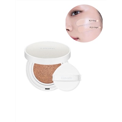 Luvum Увлажняющий тональный кушон 21 Rosy Moisture Glow Cushion SPF50+ PA+++