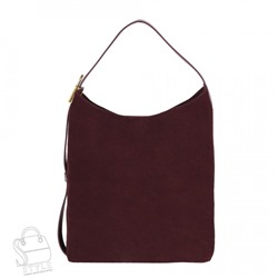 Сумка женская кожаная 56085BDAA wine red Baidou/50(дефект)