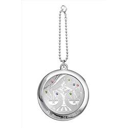 Jardin D'ete Сувенирное компактное зеркало знаки зодиака, Весы, Ø 5,7 см KRISTALLER, 1111791
