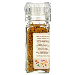 Pure Indian Foods, Organic Turmeric Root, Coarse Granules, 2.5 oz (70 g)
