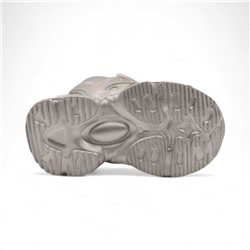 Кроссовки детские высокие С8985-15 серебряные