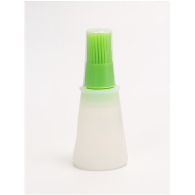 Кисть для масла «Натурально», 11.8×5.2 см, силикон