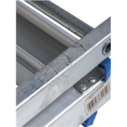 УЦЕНКА Стремянка ТУНДРА, алюминиевая, 9 ступеней, 1880 мм