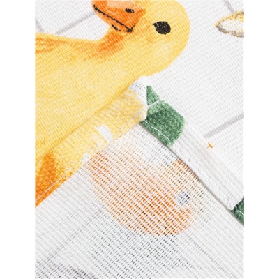 Скатерть Доляна Duckling, 149×110 см, 100% хлопок, рогожка 164 г/м²