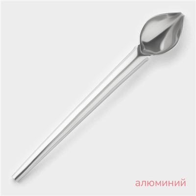 Ложка кондитерская для моделирования KONFINETTA, 19×3 см, серебристая