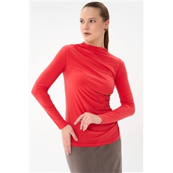 Лонгслив Нора (оранжевый)