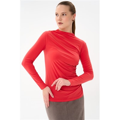 Лонгслив Нора (оранжевый)