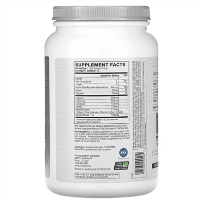Xtend, The Original, 7 г аминокислот с разветвленной цепью (BCAA), со вкусом винограда, 1,22 кг (2,68 фунта)