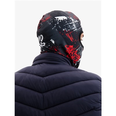 Маска-балаклава Crazy, размер универсальный, чёрная