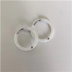 Серьги из керамики