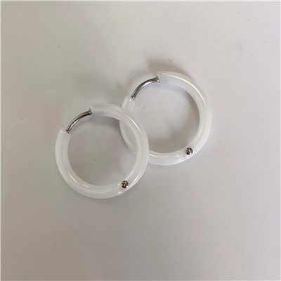 Серьги из керамики