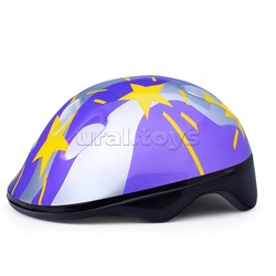 Ролики детские, размер M, фиолетовый (со шлемом и защитным снаряжением)