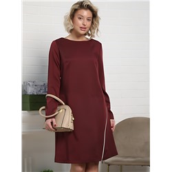 Платье Незнакомка (бордовое) П15129-30М
