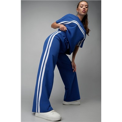 Женский костюм оверсайз из футера двухнитки Happyfox