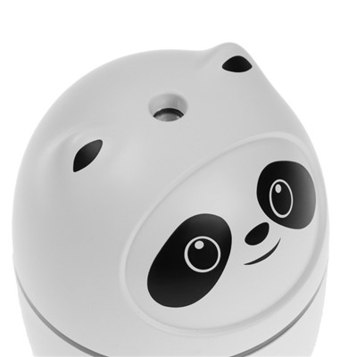 Увлажнитель воздуха Luazon HM-15 «Панда», ультразвуковой, 220 мл, с подсветкой, USB, белый