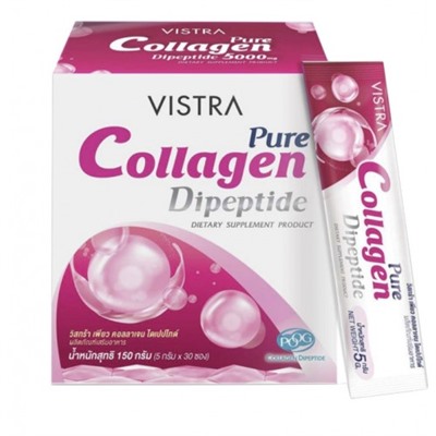 VISTRA Pure Collagen Dipeptide — чистый рыбный коллаген для кожи и суставов