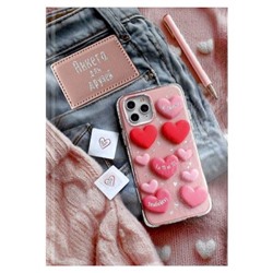 Анкета для друзей А5 256 стр. "ТЕЛЕФОН С СЕРДЕЧКАМИ" 72285 Феникс