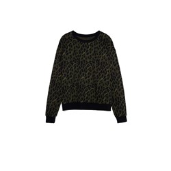 Джемперы CONTE LD 1054 Свитшот c леопардовым рисунком