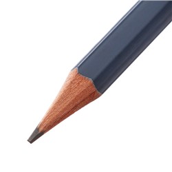 Карандаш незаточенный 4.3 мм, Koh-I-Noor 3263/1 по стеклу, металлу, пластику, красный, L=175 мм