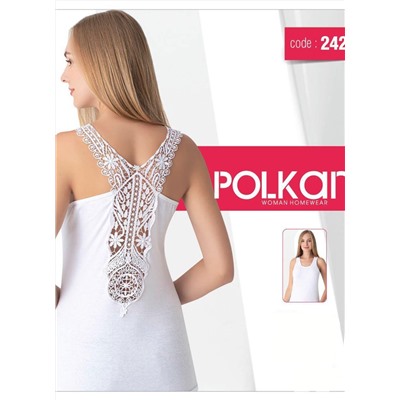 Женская майка Polkan