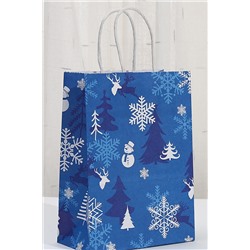 Набор крафт-пакетов подарочных новогодних 3 шт НАТАЛИ, 1218139