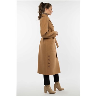 01-10436 Пальто женское демисезонное (пояс)