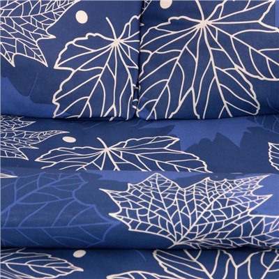 Постельное бельё евро «Этель. Осень», поплин