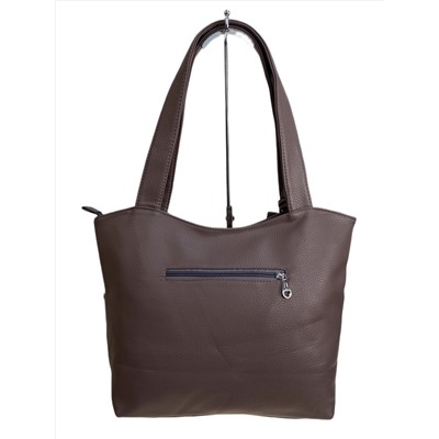 Женская сумка из искусственной кожи, цвет пудра