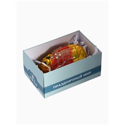 Ёлочная игрушка «Совушка» ручная роспись, h=11 см, МИКС