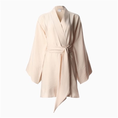 Платье мини женское MINAKU: Enjoy, бежевое, размер 42-44