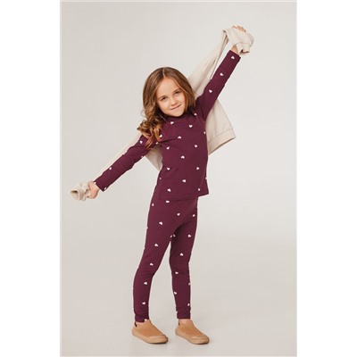 Легинсы вишневые 5-106 НАТАЛИ, 1114969