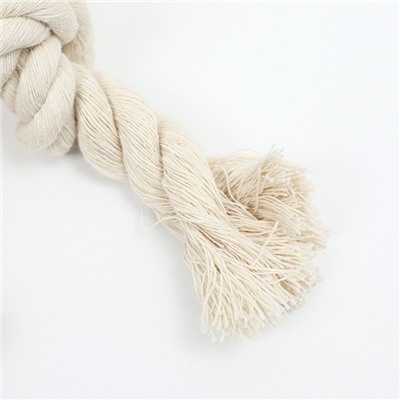 Игрушка текстильная «Котэ», 26×28 см, с канатом, с пищалкой, шуршащая