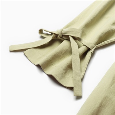 Платье миди женское MINAKU: Casual Collection, оливковое, размер 44