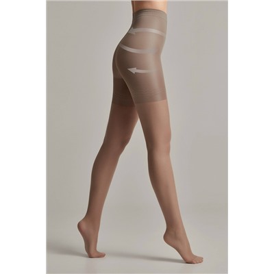CONTE CONTROL 20 Колготки женские с утягивающими удлиненными шортиками CONTE ELEGANT, 1238373