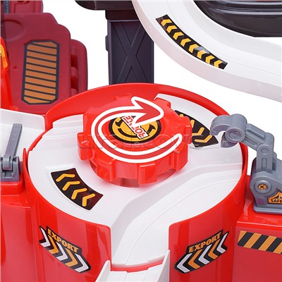 Парковка-трек "Пожарная часть" в коробке