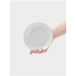 Блюдце Hanna Knövell, d=15 см, к чашке 240 мл, фарфор, белое